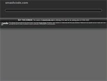 Tablet Screenshot of portal.smashcode.com